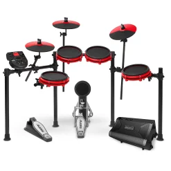 Promo 😍 Alesis Alesis Nitro Mesh Special Edition Electronic Drum Kit With Mesh Pads And Simmons DA2108 Drum Set Monitor 😉
