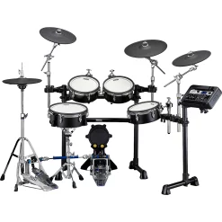 Hot Sale 😀 Yamaha Yamaha DTX8K Electronic Drum Kit With TCS Heads Black Forest ❤️