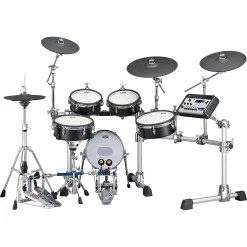 Deals 🔔 Yamaha Yamaha DTX10K Electronic Drum Kit With TCS Heads Black Forest ⌛