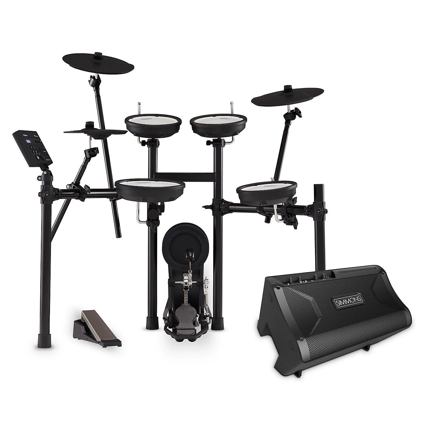 Flash Sale 🔔 Roland Roland TD-07KV V-Drums Electronic Drum Set With Simmons DA2108 Drum Set Monitor 🛒 3 Flash Sale 🔔 Roland Roland TD-07KV V-Drums Electronic Drum Set With Simmons DA2108 Drum Set Monitor 🛒
