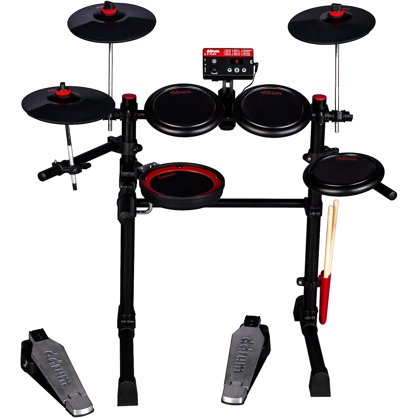 Promo 👍 Ddrum Ddrum E-Flex Electronic Drum Set Black 🛒 3 Promo 👍 Ddrum Ddrum E-Flex Electronic Drum Set Black 🛒